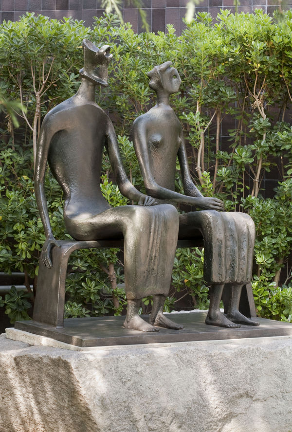 Henry Moore, King and Queen , 1952-53