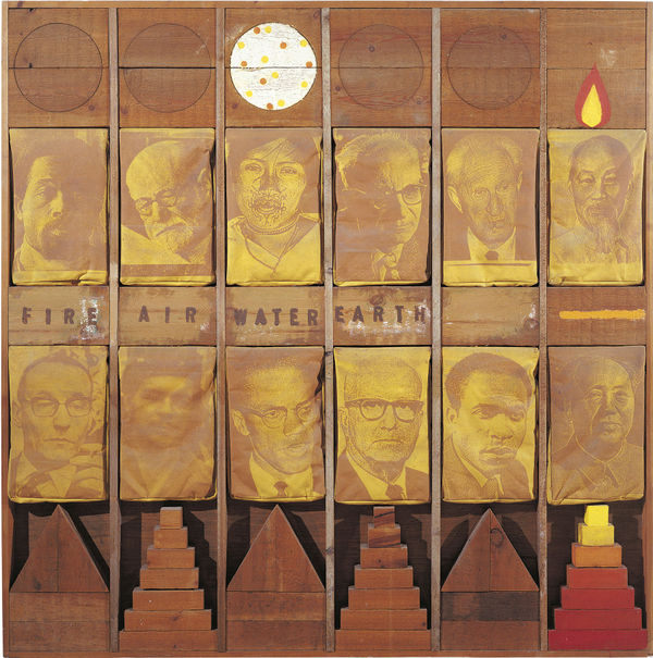 Joe Tilson , Page 16: Ecology, Air, Earth, Fire, Water , 1969-1970