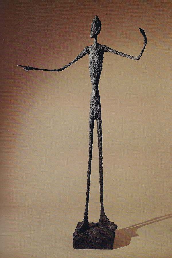 Alberto Giacometti, Man Pointing (L'Homme au Doigt) , 1947