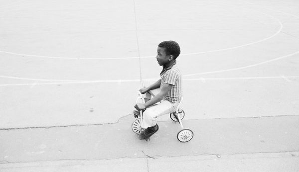 'Riding into the World’, Hackney, London, 1976