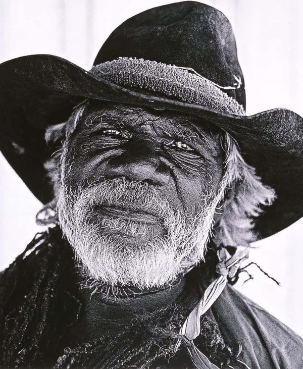 Old Walter Tjampitjinpa - Rainbow and Water Story, 1972