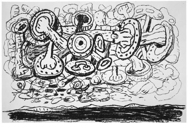 Philip Guston, Sky, 1983