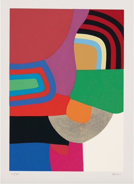 Alberto Burri, Untitled (Calvesi 45), 1973-1976