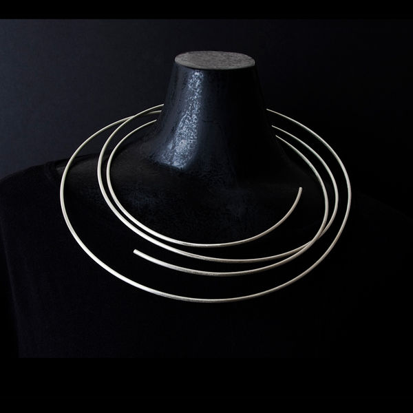 Ute Decker Neck N026 Recycledsilver Untitleddancingtribal1 Photoute Decker 1080