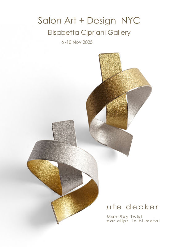 Salon Art + Design, featuring art jewelry by Ute Decker with Elisabetta Cipriani Gallery, 6 – 10 Nov 25