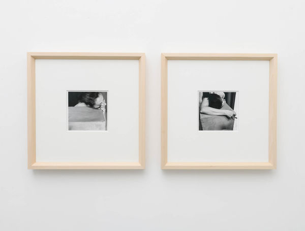 Vogliamo parlare dʼamore? (making of) (Caption Series), 2020, Fine-art photographic print on Canson Rag 310 paper, 100% cotton, cm 32.5 x 32.5. Ph Giorgio Benni