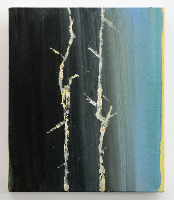 Alessandro Sarra, Senza titolo, 2023, oil on canvas, cm 38 x 32. Ph. Giorgio Benni