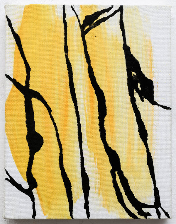 Alessandro Sarra, Senza titolo, 2023, oil on canvas, cm 30 x 40. Ph. Giorgio Benni