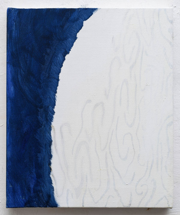 Alessandro Sarra, Senza titolo, 2023, oil on canvas, cm 60 x 50. Ph. Giorgio Benni