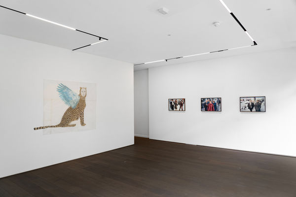 Installation view, Viaggi / Journeys, Alma Pearl, London, 2025