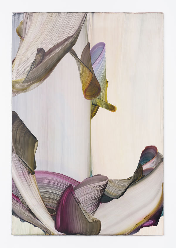 Markus Saile, Untitled, 2025, oil on wood, cm 171 x 117 Courtesy of the artist and z2o Sara Zanin