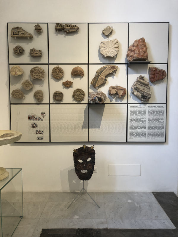 Evgeny Antufiev, When Art Became Part of the Landscape. Chapter I, installation view at the Archeological Museum A. Salinas, Palermo