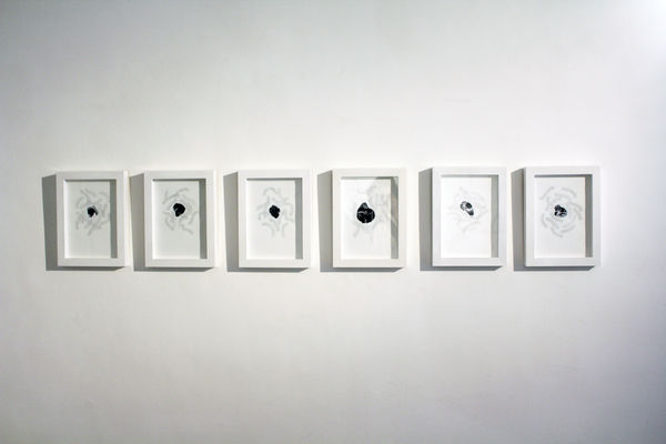 Drawing - Points of View, Marzia Migliora, Chiara Dellerba, Charley Peters, Alessandro Roma, curated by Valentina Ciarallo, installation view at z2o Sara Zanin Gallery