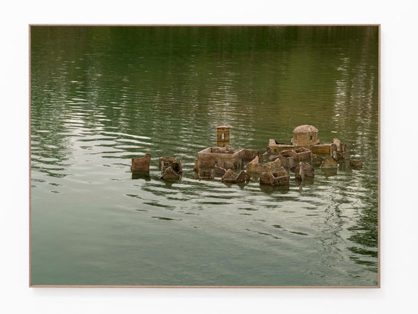 Silvia Camporesi, Il paese che emerge #1, 2020, inkjet print on fine art paper, on dibond, with Nielsen Natura/34 frame and glass, cm 90 x 120, Ed. 1/5 + 2AP