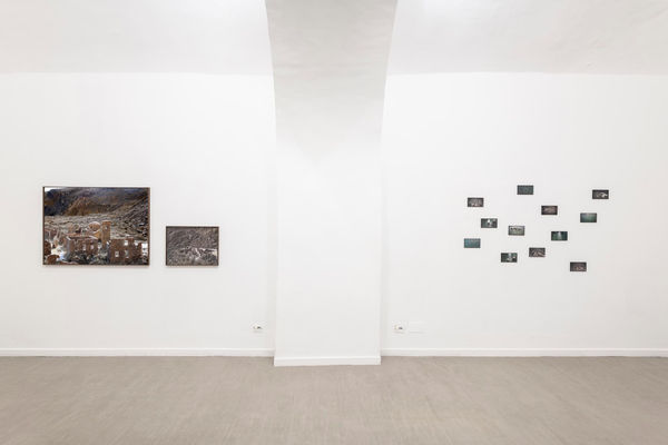 Silvia Camporesi, Forzare il paesaggio curated by Angel Moya Garcia Installation view of the third room Ph. Giorgio Benni