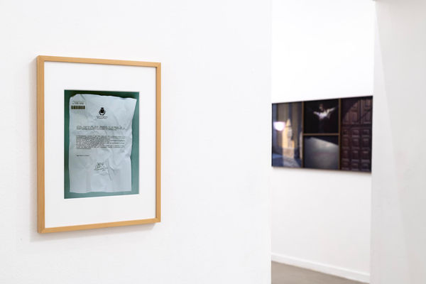 Silvia Camporesi, Forzare il paesaggio curated by Angel Moya Garcia Installation view of the third and second room Ph. Giorgio Benni