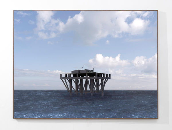 Silvia Camporesi, L'Isola Delle Rose, 2020, inkjet print on fine art paper, with Nielsen Natura/34 frame and glass, cm 90 x 120, Ed. 1/5 + 2AP