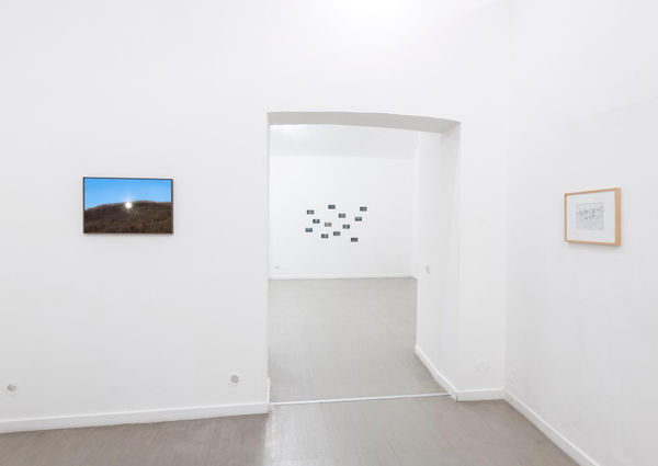 Silvia Camporesi, Forzare il paesaggio curated by Angel Moya Garcia Installation view of the second room Ph. Giorgio Benni