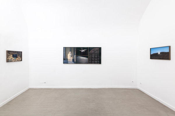 Silvia Camporesi, Forzare il paesaggio curated by Angel Moya Garcia Installation view of the second room Ph. Giorgio Benni