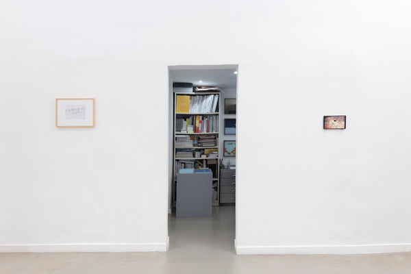 Silvia Camporesi, Forzare il paesaggio curated by Angel Moya Garcia Installation view of the second room Ph. Giorgio Benni