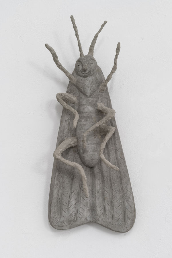 Anna Hulačová Owlet moth, 2018 concrete cm 50 x 25 x 43 ph. Sebastiano Luciano