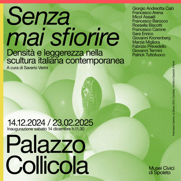 GIOVANNI KRONENBERG & FABRIZIO PREVEDELLO | SENZA MAI SFIORIRE