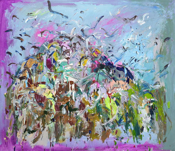 Ghasemi Brothers Untitled, 2024 Acrylic on canvas 130 x 150 cm 51 x 59 in (GHBR030505)