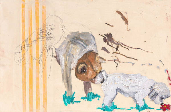 Camila Soato Românticas canalhas 24, 2014 óleo sobre tela 40 x 60 cm