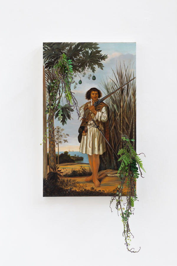 Camille Kachani Mameluco, 2020 Técnica mista 125 x 92 x 35 cm Série: D’après Eckhout