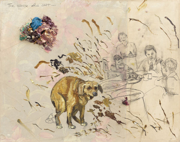 Camila Soato The same old shit 8, 2017 óleo sobre tela 40 x 50 cm