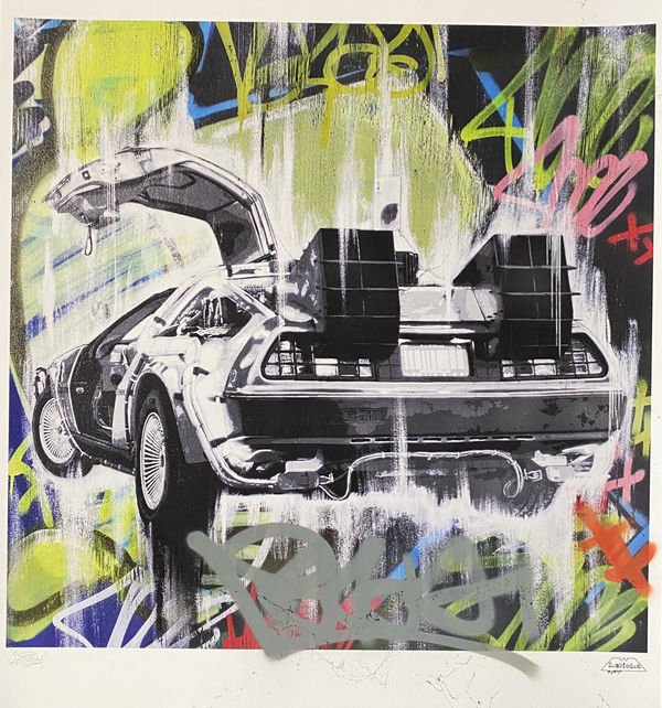 Straight Outta Future Embellished Print