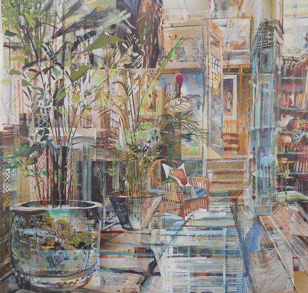 Alison Pullen, London Interior (espresso), 2020