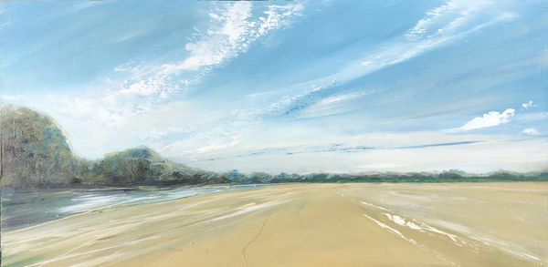 Jane Skingley, Peaceful River, Port Meadow, Oxford , 2020