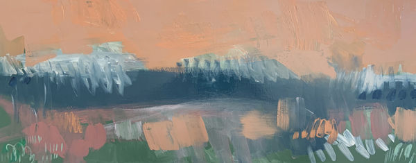 Claire Oxley, Backlit Landscape, 2020