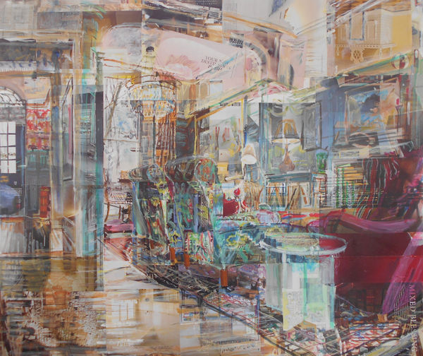 Alison Pullen, London Interior (Mixed Blessings), 2020