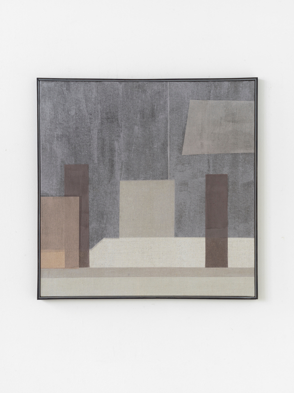 Stillleben V, paper on linen 80cm x 80cm (31" x 31")