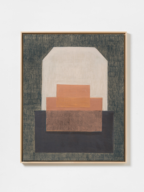 Blausamkeit, 2022 paper and pastel on linen 100cm x 80cm (39" x 31")