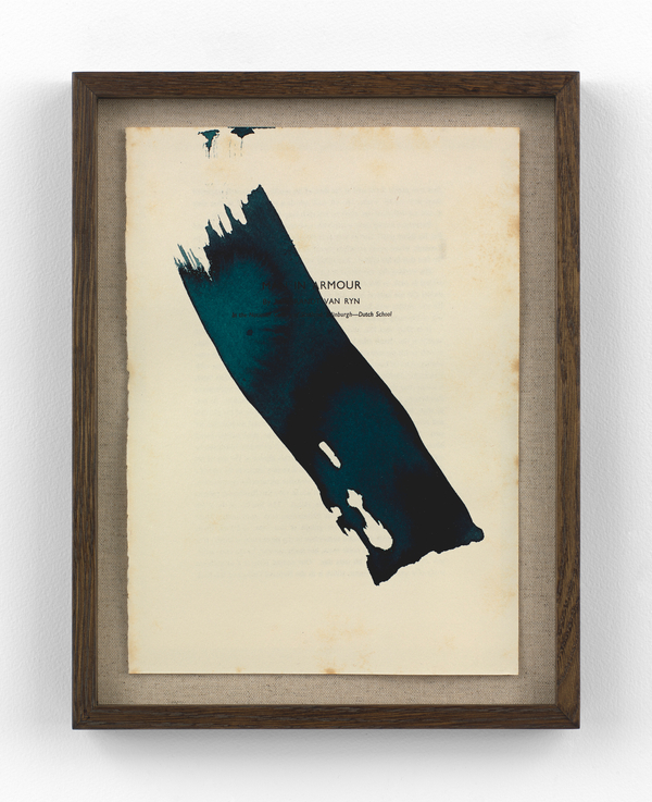 Man in Armour, 2023 Mixed media on paper 35.5cm x 27cm (14" x 11")