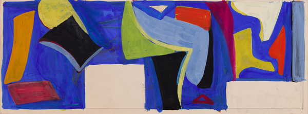 Lee Krasner, Untitled Mural Study, 1940