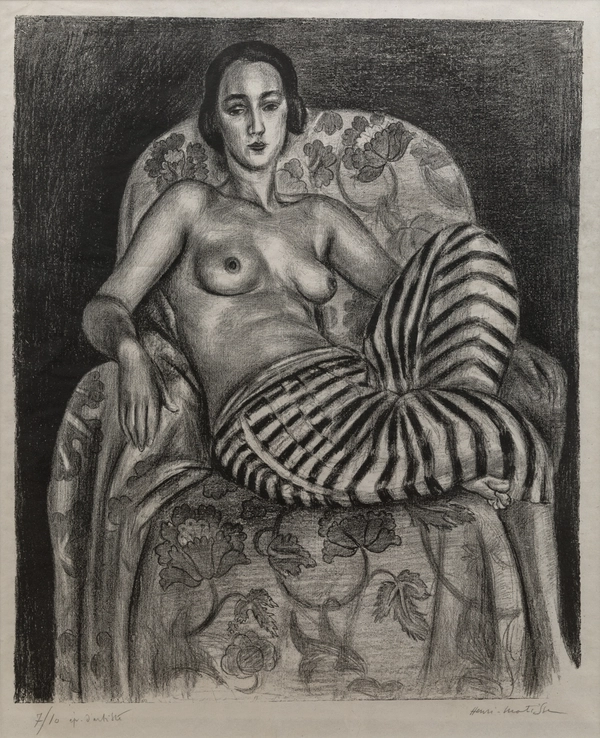 Henri Matisse, Grand odalisque à la culotte bayadère, 1925