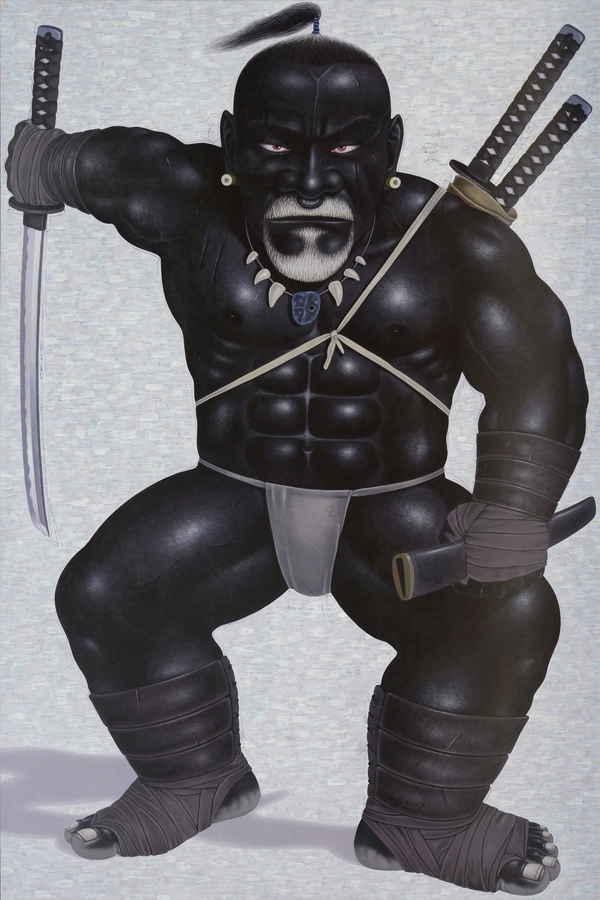 Nyoman Masriadi, Old Master (Angry Samuro), 2016