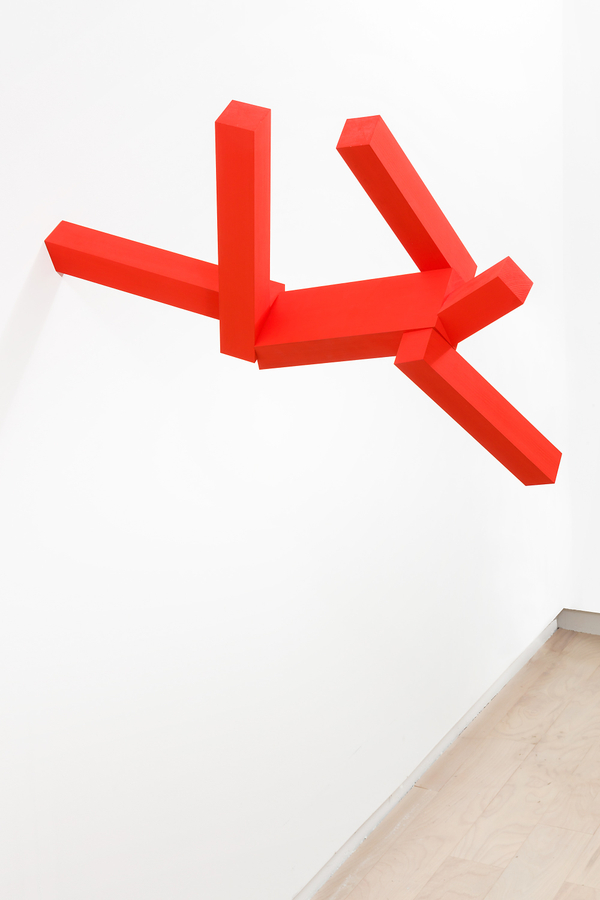Joel Shapiro, Untitled (#6, Orange), 2008