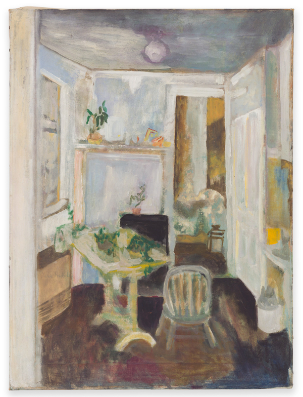 Jane Freilicher, Interior, 1954