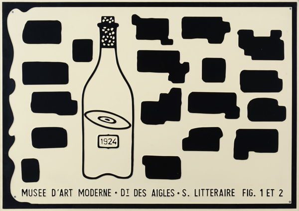 Marcel Broodthaers, Musée d'Art Moderne, Dt des Aigles, S. Litteraire Fig 1 ET 2, 1970