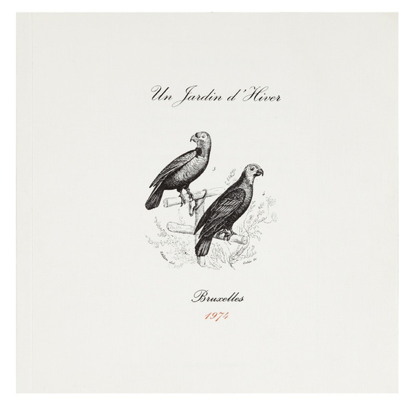 Marcel Broodthaers, Un Jardin d'Hiver, 1974