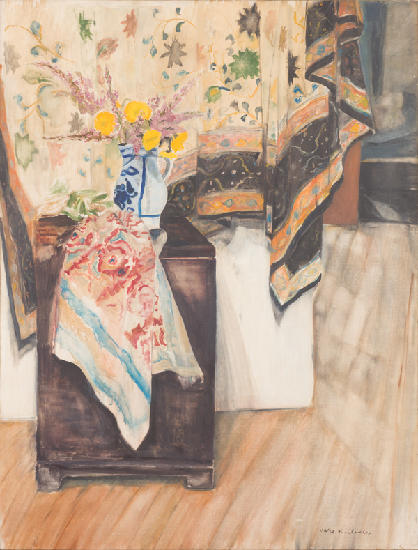 Jane Freilicher, Still Life with Calendulas, 1955