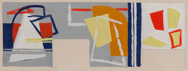 Lee Krasner, Untitled Mural Study, 1940