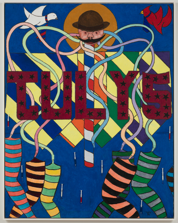 William N. Copley, It's Raining in Chicago (also known as 'July 5'), 1982