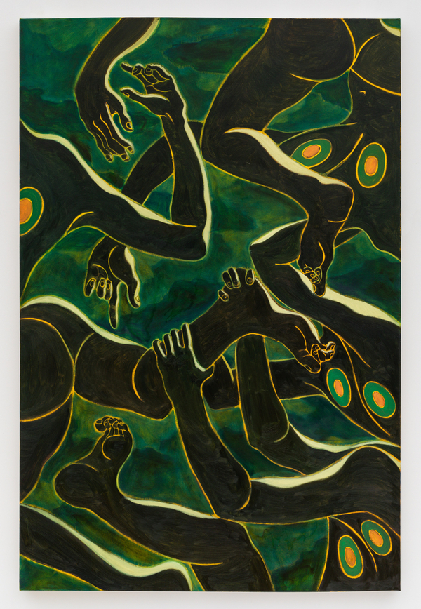 Mark Yang, Green Clouds, 2022