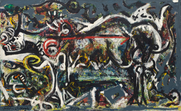 Jackson Pollock, The She-Wolf, 1943 The Museum of Modern Art, New York Purchase (82.1944)